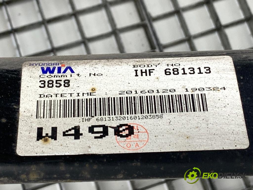 KIA RIO III sedan 2016 63 kW 1.25 CVVT 1248 Výstuha zad