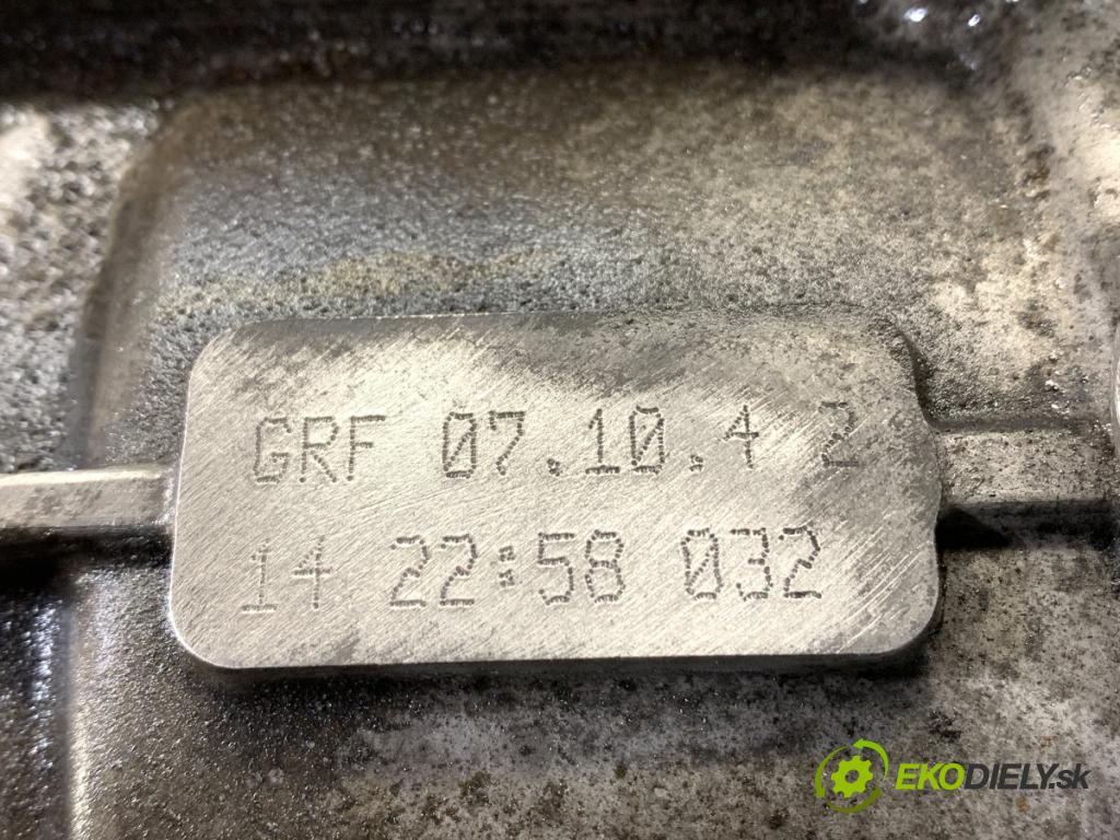 VW GOLF V liftback 2004 103 kW 2.0 TDI 1968 Prevodovka GRF (Prevodovka)