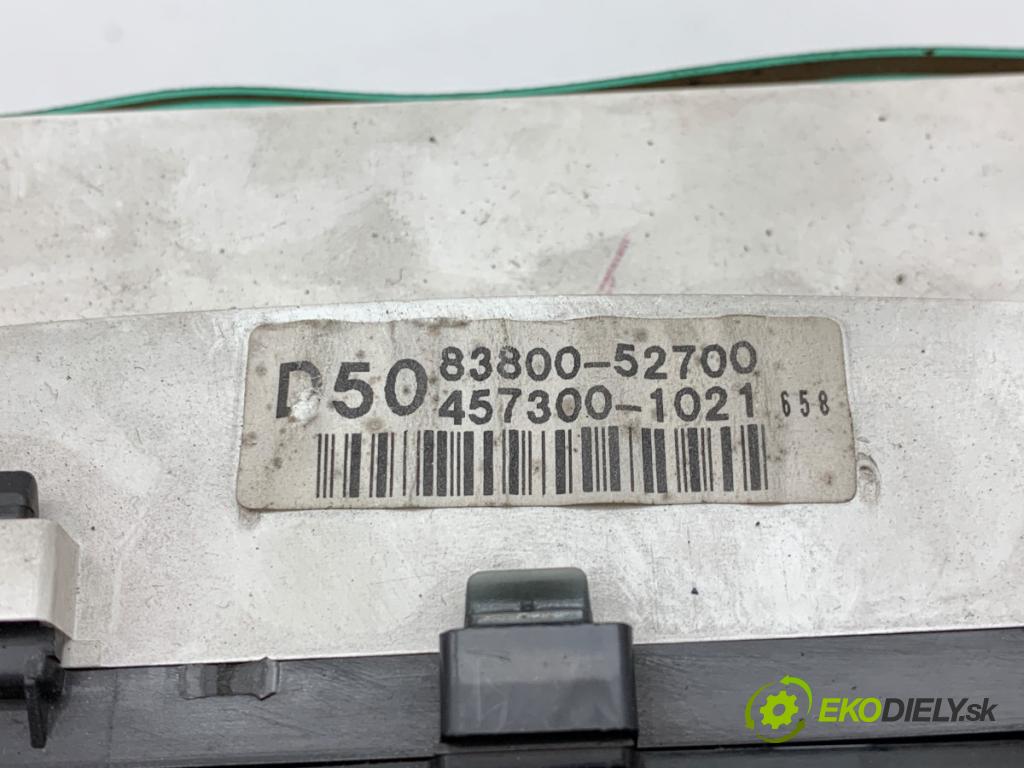 TOYOTA YARIS VERSO nadwozie wielkoprzestrzenne (MPV) 2002 55 kW 1.4 D-4D (NLP20_, NLP22_) 1364 prístrojovka 83800-52700 (Přístrojová deska)