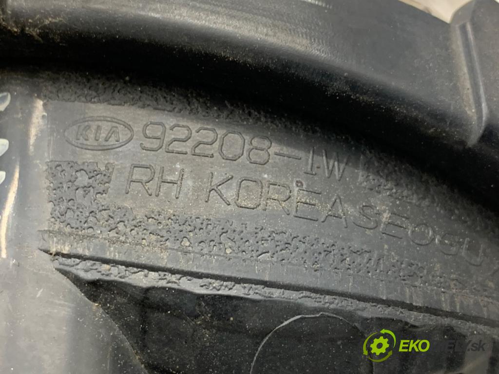 KIA RIO III sedan 2016 63 kW 1.25 CVVT 1248 hmlové svetlo, hmlovka pravý přední část 92208-1W