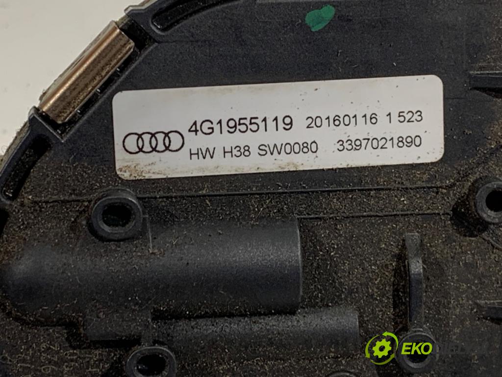 AUDI A6 C7 Kombi 2016 160 kW 3.0 TDI quattro 2967 mechanismus stěračů přední část 4G1955023C (Motorek stěračů přední)