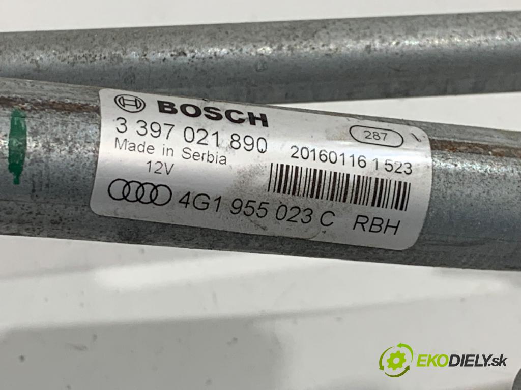 AUDI A6 C7 Kombi 2016 160 kW 3.0 TDI quattro 2967 mechanismus stěračů přední část 4G1955023C (Motorek stěračů přední)