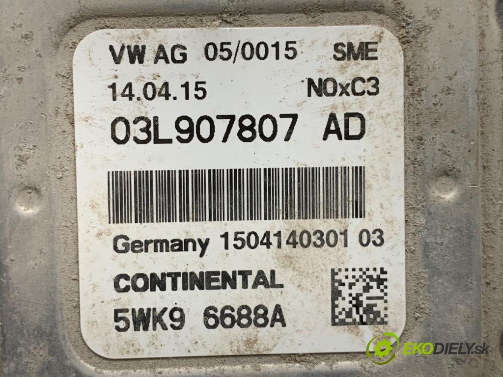 VW SHARAN nadwozie wielkoprzestrzenne (MPV) 2015 103 kW 2.0 TDI 1968 sonda NOX 03L907807AD