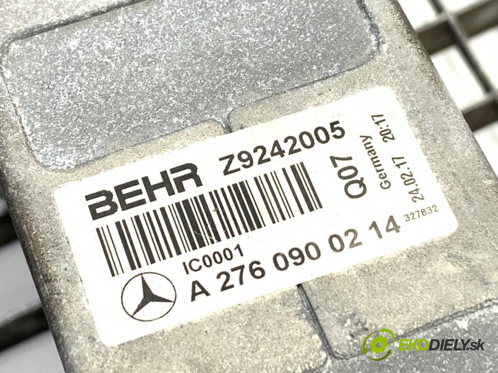 MERCEDES-BENZ GLC Coupe SUV 2017 270 kW AMG 43 4-matic (253.364) 2996 intercooler A2760900214 (Intercooler (chladič nasávaného vzduchu))