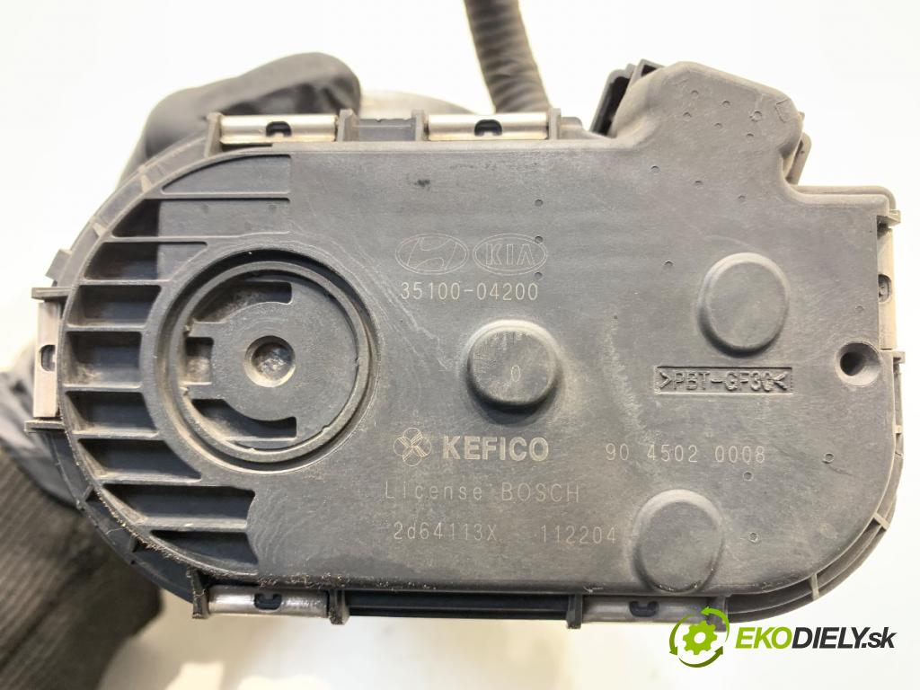 KIA RIO III sedan 2016 63 kW 1.25 CVVT 1248 Škrtiaca klapka 35100-04200 (Škrtiaca klapka)