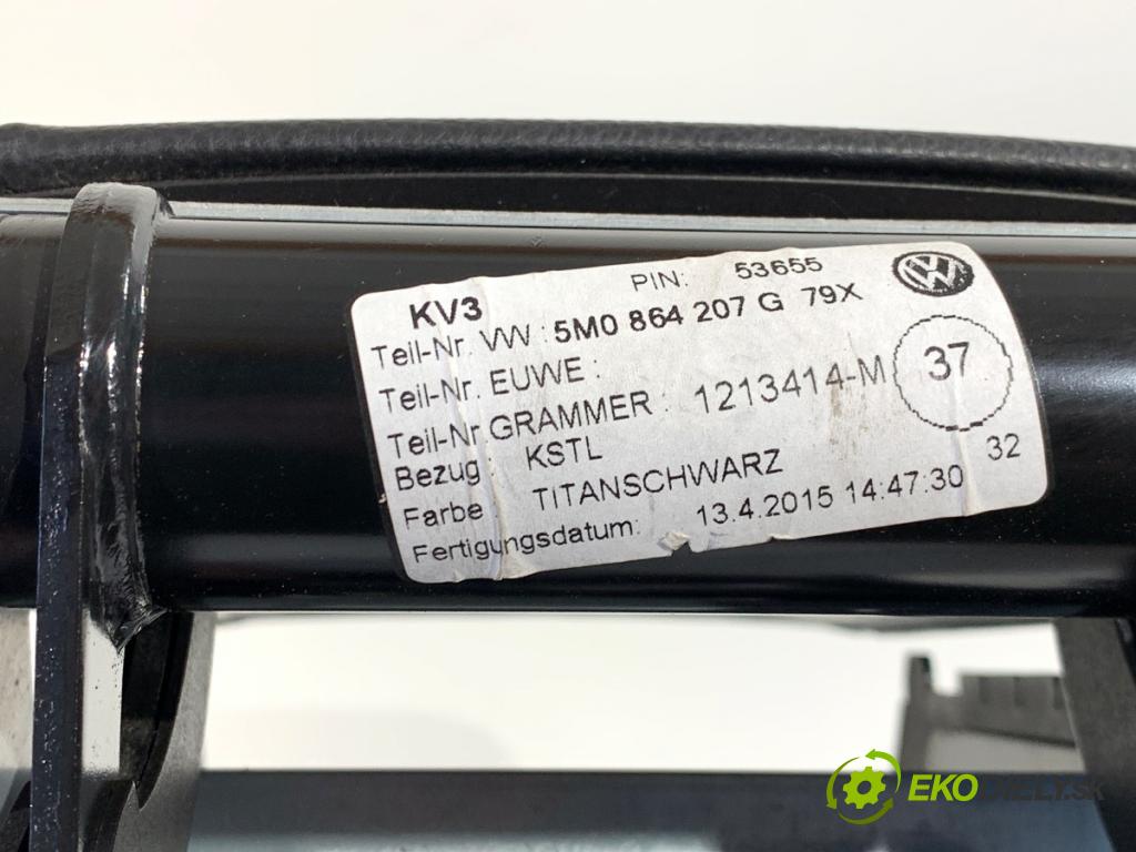 VW SHARAN nadwozie wielkoprzestrzenne (MPV) 2015 103 kW 2.0 TDI 1968 loketní opěrka 5M0864207G (Loketní opěrka)