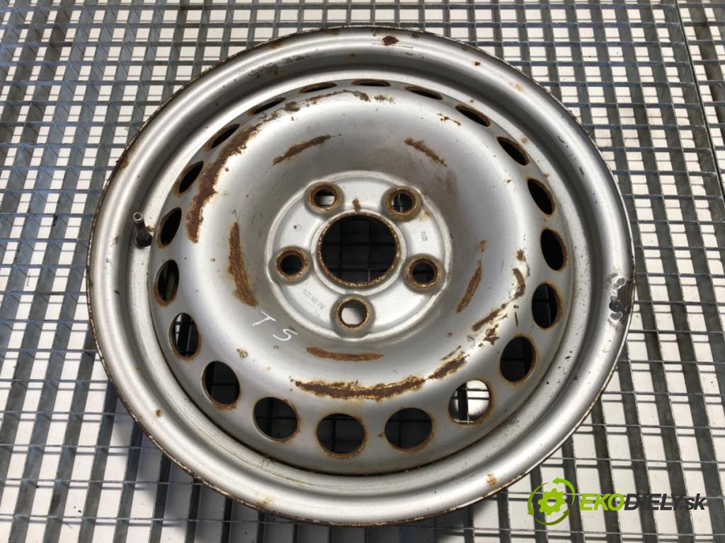 VW TRANSPORTER T6 Autobus 2016 75 kW 2.0 TDI 1968 disk (OCEL 16 7H0601027D (Plechový disk)