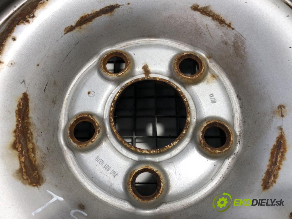 VW TRANSPORTER T6 Autobus 2016 75 kW 2.0 TDI 1968 disk (OCEL 16 7H0601027D (Plechový disk)