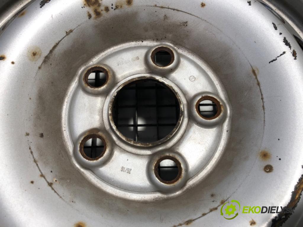 VW TRANSPORTER T6 Autobus 2016 75 kW 2.0 TDI 1968 disk (OCEL 16 7H0601027D (Plechový disk)