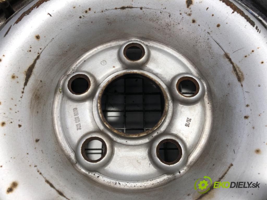 VW TRANSPORTER T6 Autobus 2016 75 kW 2.0 TDI 1968 disk (OCEL 16 7H0601027D (Plechový disk)