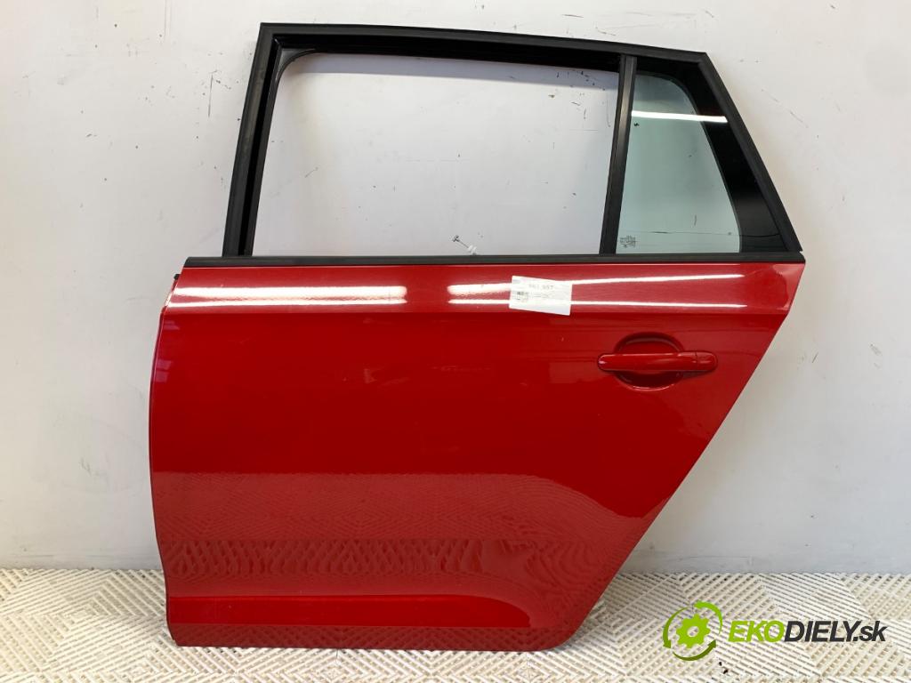 SKODA RAPID liftback 2014 77 kW 1.2 TSI 1197 dveře levý zadní část 