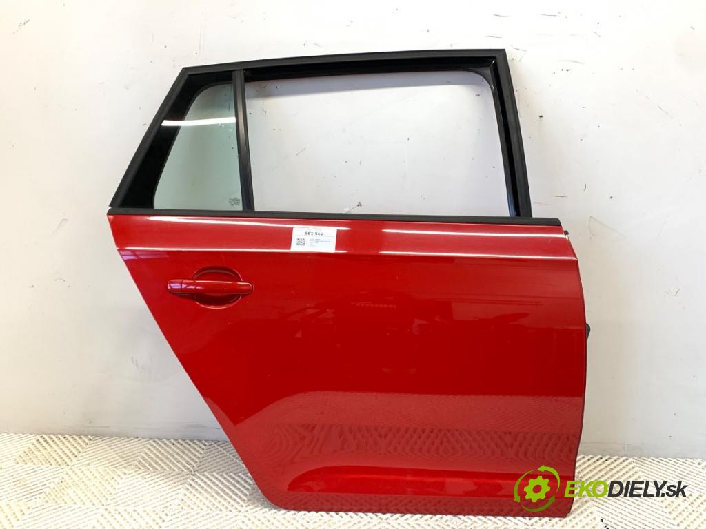 SKODA RAPID liftback 2014 77 kW 1.2 TSI 1197 dveře pravý zadní část 
