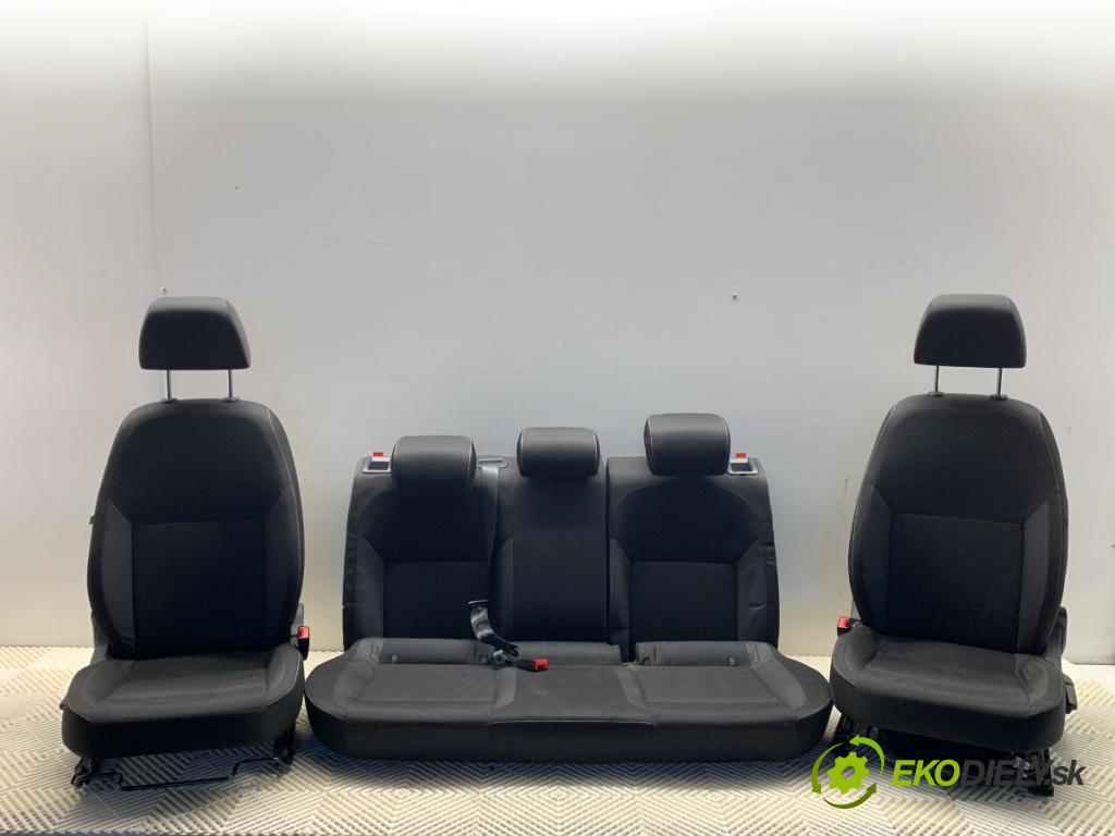 SKODA RAPID liftback 2014 77 kW 1.2 TSI 1197 sedadla sedačky sedadlo 