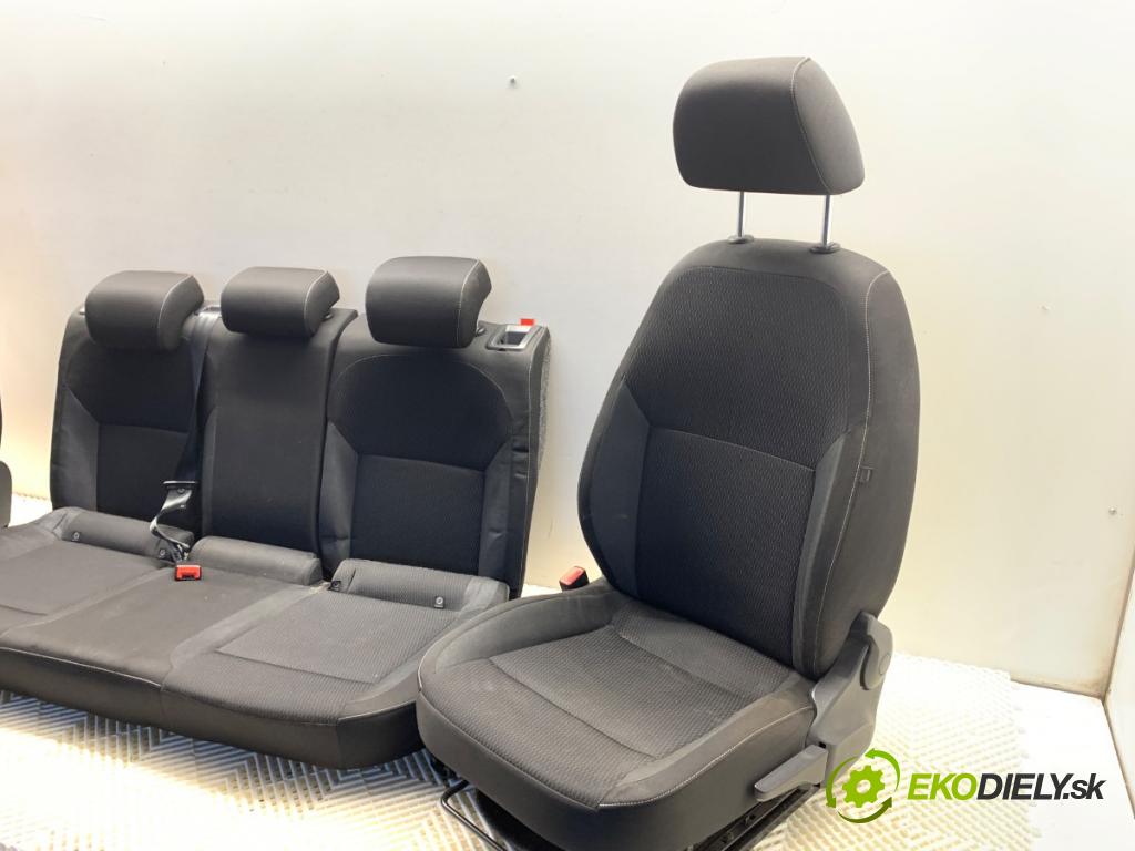 SKODA RAPID liftback 2014 77 kW 1.2 TSI 1197 sedadla sedačky sedadlo