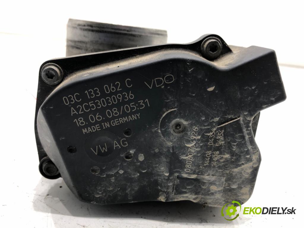 SEAT IBIZA IV liftback 2008 63 kW 1.4 1390 škrtíci klapka 03C133062C (Škrticí klapka)