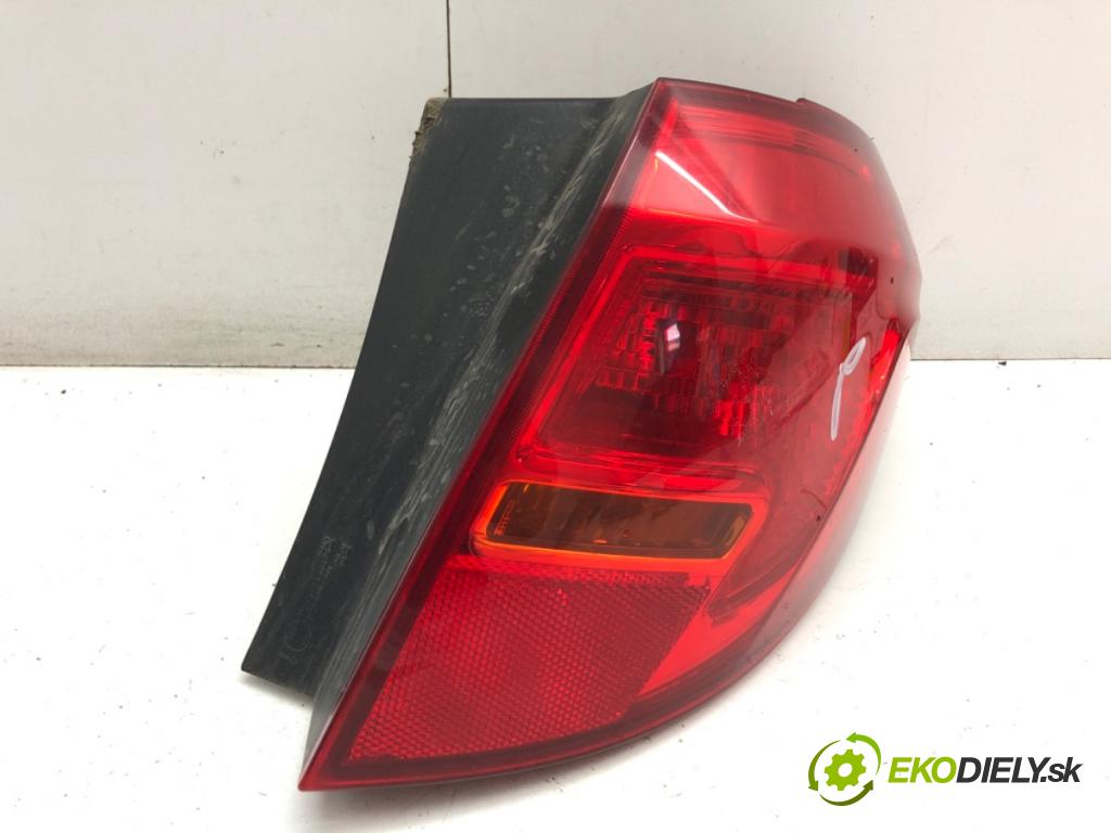 OPEL MERIVA B nadwozie wielkoprzestrzenne (MPV) 2010 88 kW 1.4 (75) 1364 světlo pravý zadní část 21630201