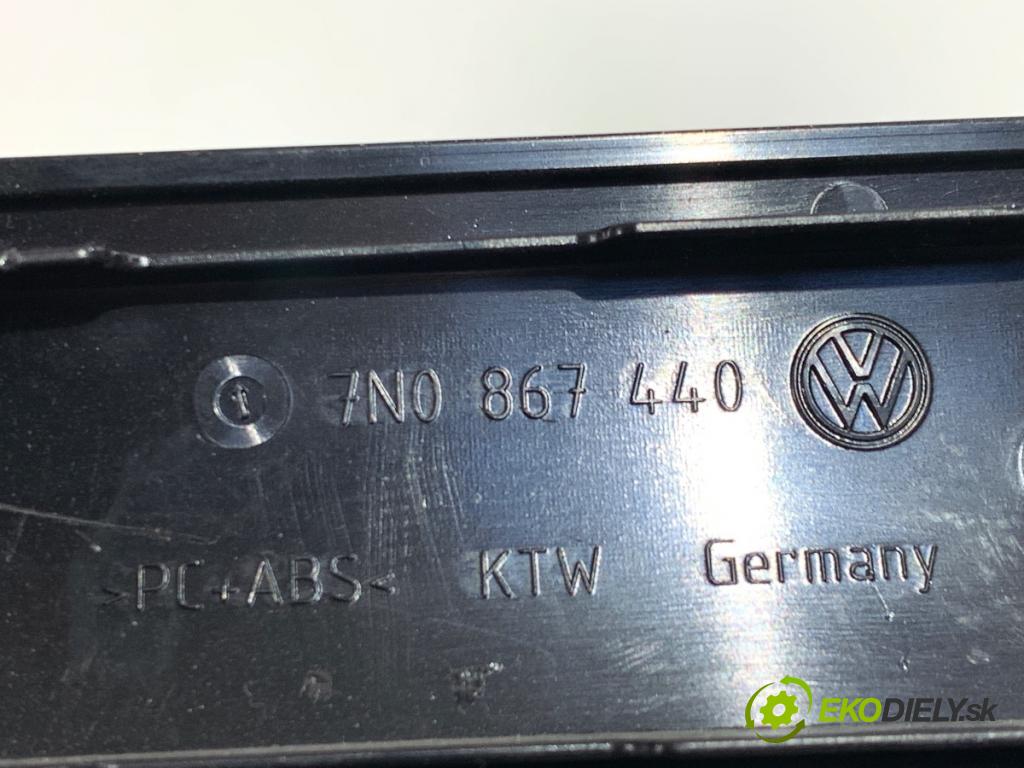 VW SHARAN nadwozie wielkoprzestrzenne (MPV) 2015 103 kW 2.0 TDI 1968 lišty kryt 7N1858336B (Lišta)