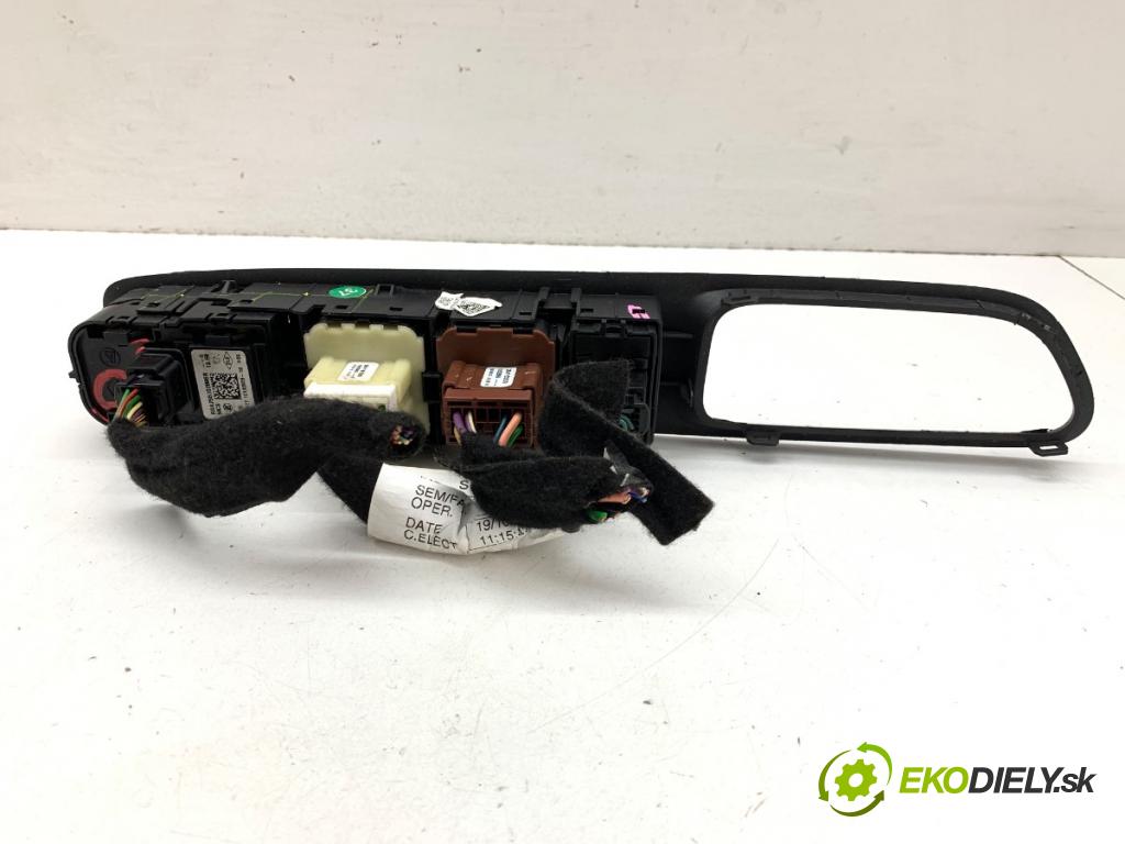 RENAULT CAPTUR I liftback 2018 66 kW 1.5 dCi 90 1461 Prepínač okien 255702886R (Prepínacie páčky pod volantom)