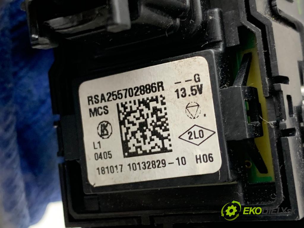 RENAULT CAPTUR I liftback 2018 66 kW 1.5 dCi 90 1461 Prepínač okien 255702886R (Prepínacie páčky pod volantom)