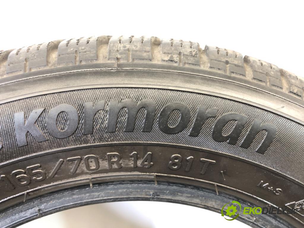 --- --- PNEUMATIKY: zima 2X 165/70 R14 KORMORAN
