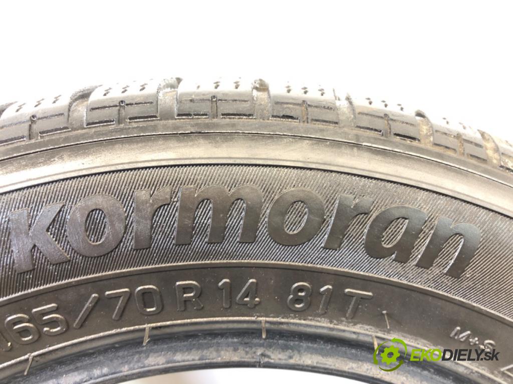 --- --- PNEUMATIKY: zima 2X 165/70 R14 KORMORAN