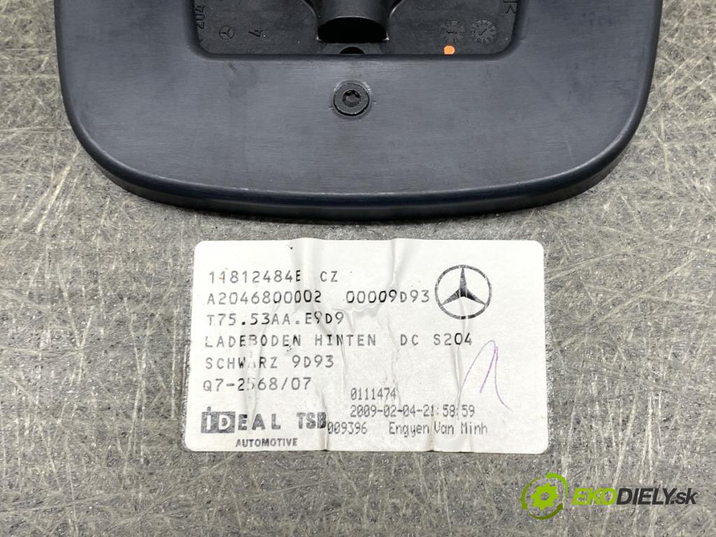MERCEDES-BENZ S204 Kombi 2009 100 kW C 200 CDI (204.207) 2148 KRYTINA: kufra A2046800002