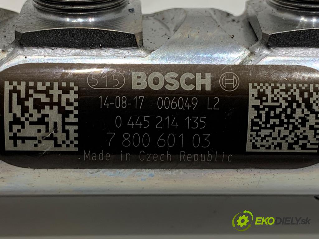 BMW F11 Kombi 2011 135 kW 520 d 1995 lišta vstřikovací 7800601 (Vstřikovací lišta)
