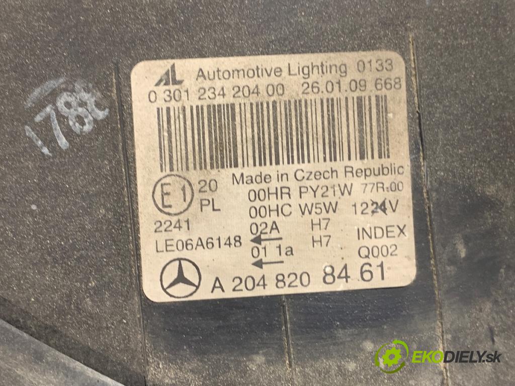 MERCEDES-BENZ S204 Kombi 2009 100 kW C 200 CDI (204.207) 2148 Svetlomet pravy predný A2048208461