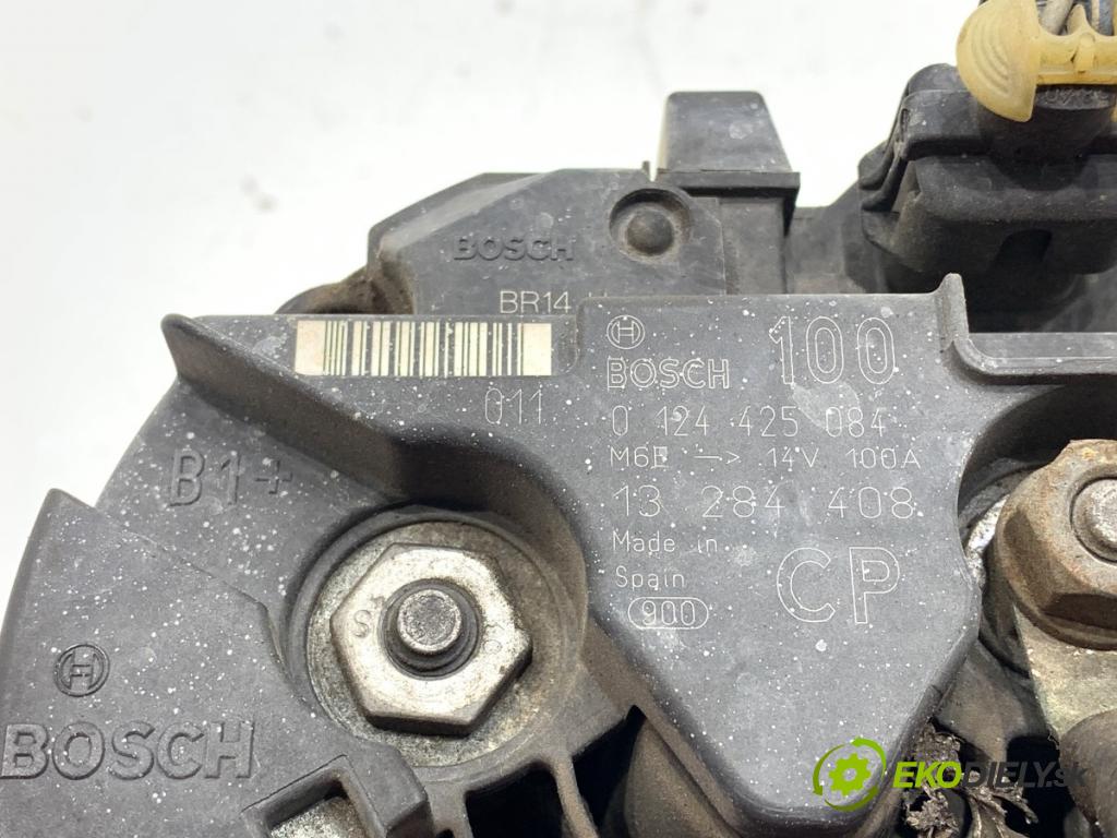OPEL MERIVA B nadwozie wielkoprzestrzenne (MPV) 2010 88 kW 1.4 (75) 1364 Alternátor 13284408 (Alternátor)