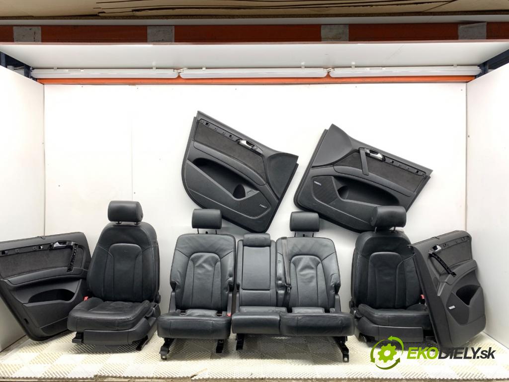 AUDI Q7 4L SUV 2010 176 kW 3.0 TDI quattro 2967 sedadla sedačky sedadlo boční 