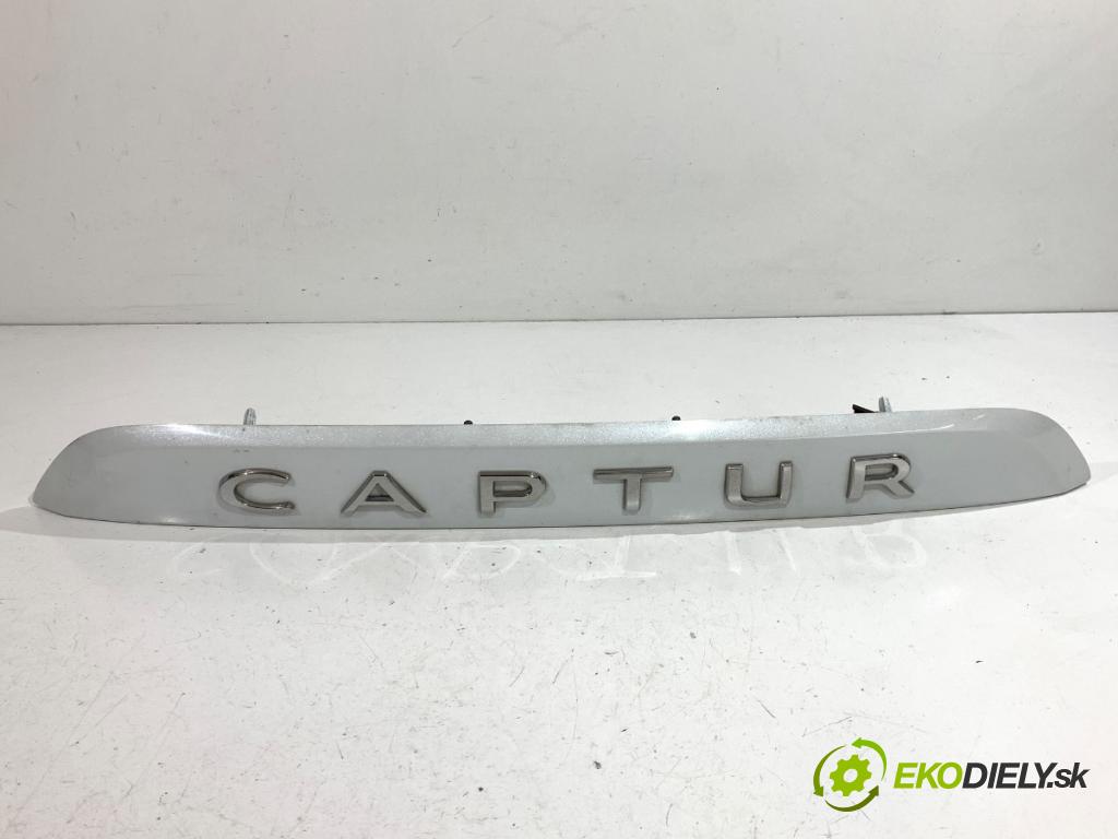 RENAULT CAPTUR I liftback 2018 66 kW 1.5 dCi 90 1461 Lišta dverí zad 848109634R