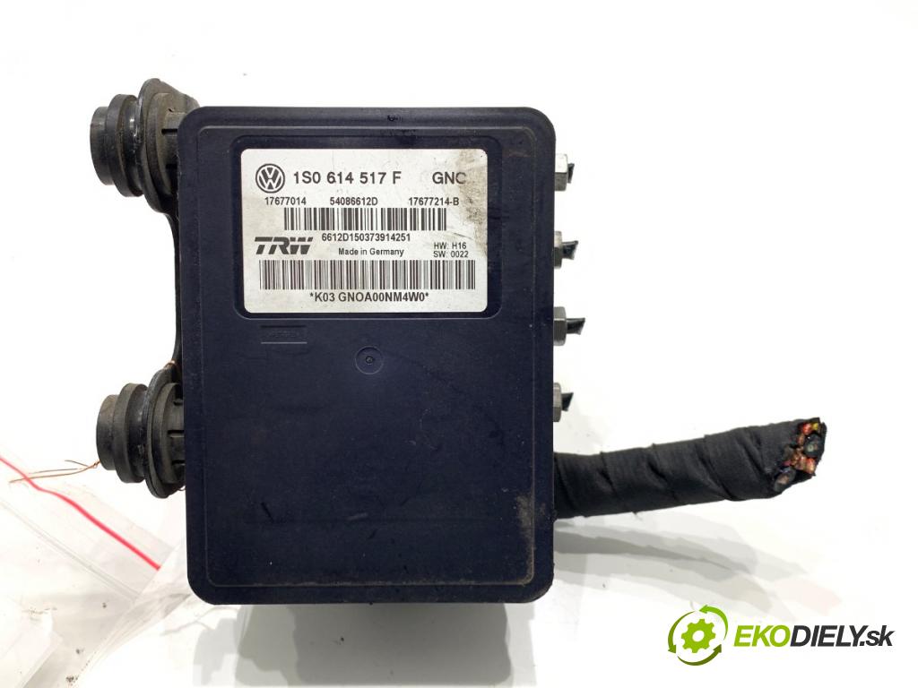 SKODA RAPID liftback 2014 77 kW 1.2 TSI 1197 Pumpa ABS 1S0614517F (Pumpa ABS)