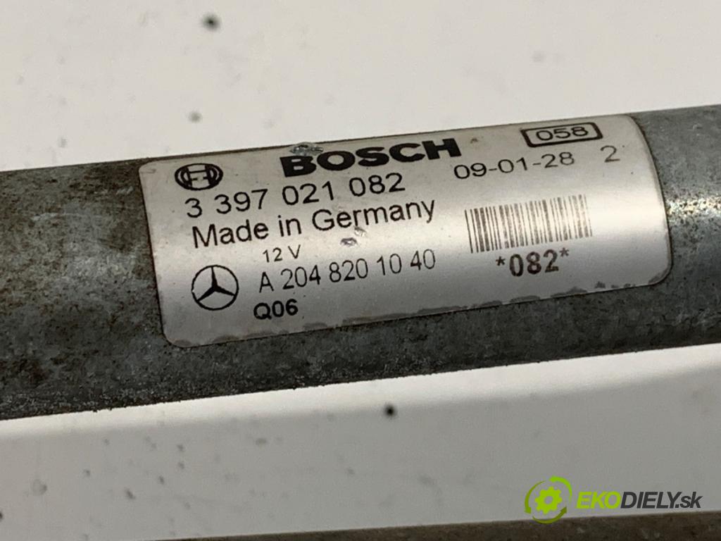 MERCEDES-BENZ S204 Kombi 2009 100 kW C 200 CDI (204.207) 2148 Mechanizmus stieračov predný A2048201040 (Motorček stieračov predný)