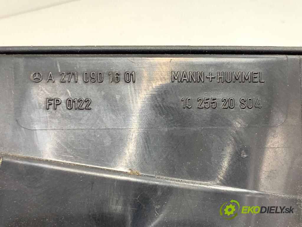MERCEDES-BENZ S204 Kombi 2011 115 kW C 180 CGI (204.249) 1796 obal filtra vzduchu A2710901601 (Kryt vzduchového filtru)
