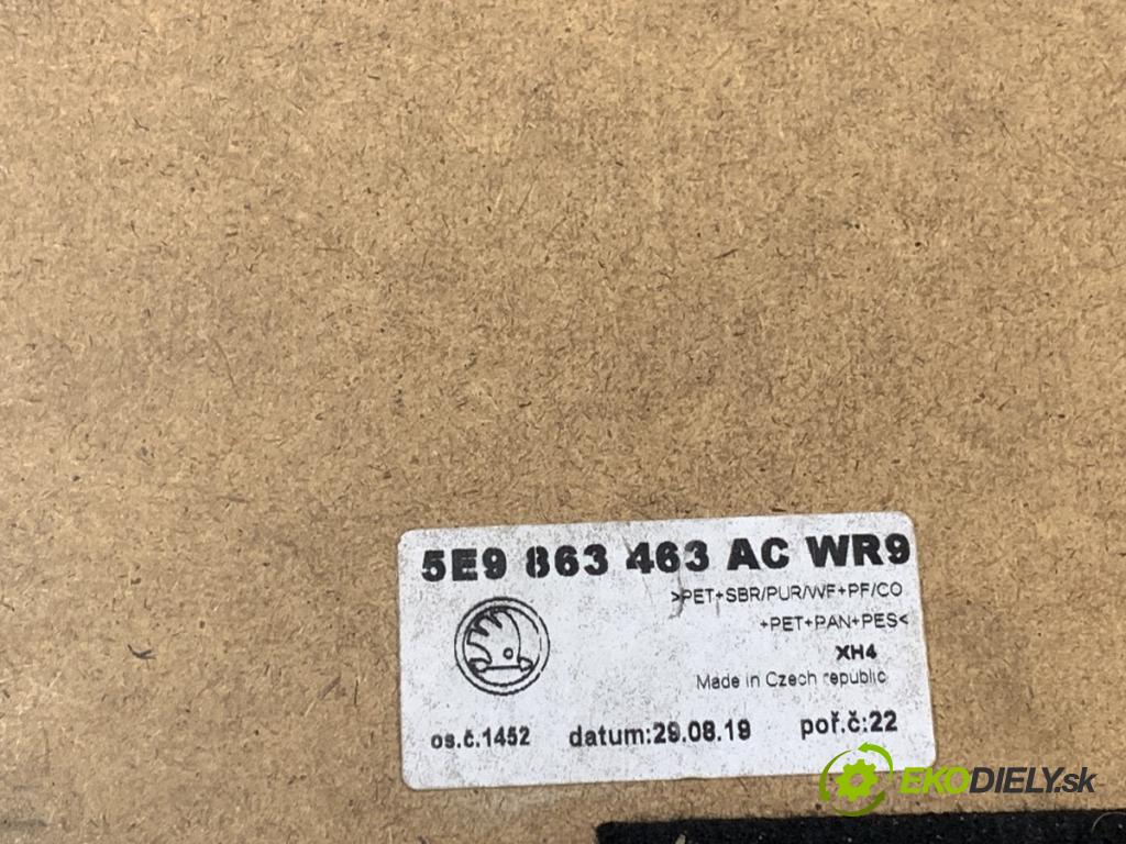 SKODA OCTAVIA III Kombi 2019 110 kW 1.5 TSI 1495 KRYTINA: kufra 5E9863463AC