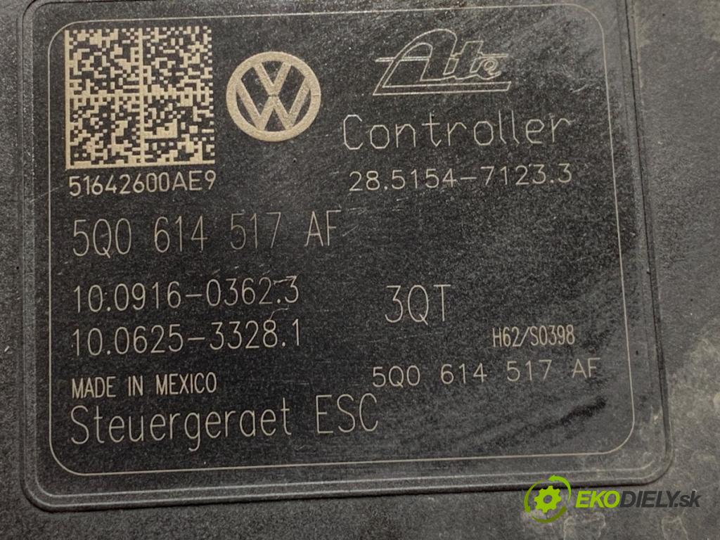 SKODA OCTAVIA III liftback 2016 110 kW 2.0 TDI 1968 Pumpa ABS 5Q0614517AF (Pumpa ABS)
