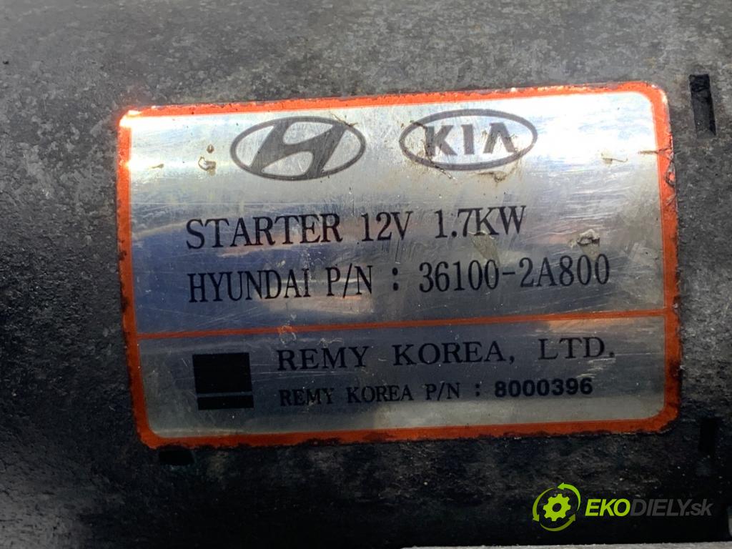 HYUNDAI ix35 SUV 2011 85 kW 1.7 CRDi 1685 startér 36100-2A800 (Startér)