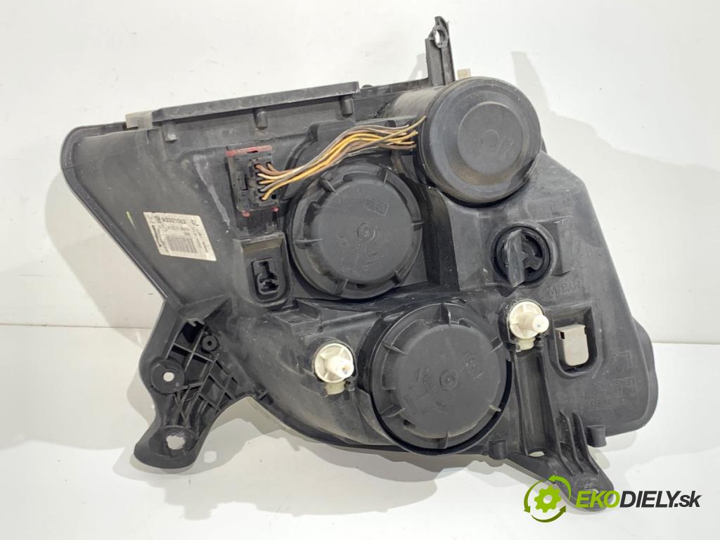 OPEL MERIVA A nadwozie wielkoprzestrzenne (MPV) 2005 66 kW 1.4 16V Twinport (E75) 1364 Svetlomet ľavy predný 93321052