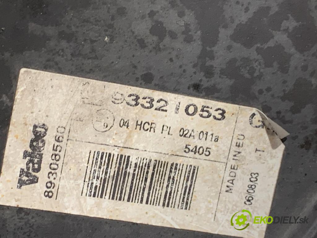 OPEL MERIVA A nadwozie wielkoprzestrzenne (MPV) 2005 66 kW 1.4 16V Twinport (E75) 1364 Svetlomet pravy predný 93321053