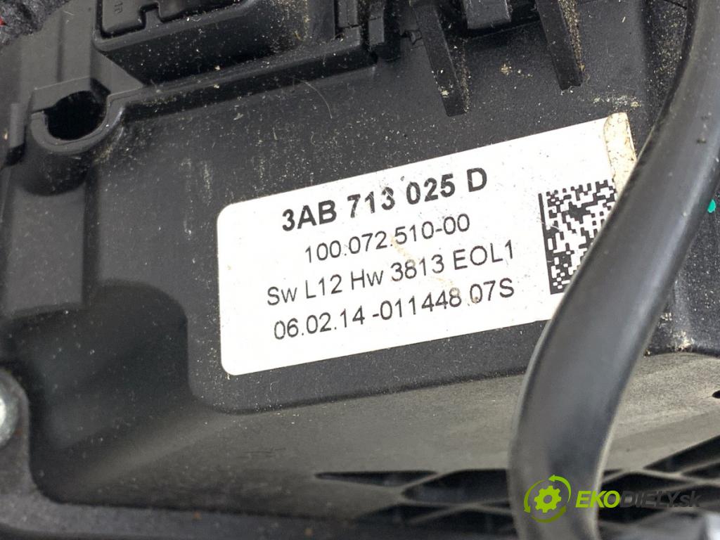SKODA SUPERB II liftback 2014 125 kW 2.0 TDI 4x4 1968 kulisa 3AB713025D (Řadicí páka (kulisa) )