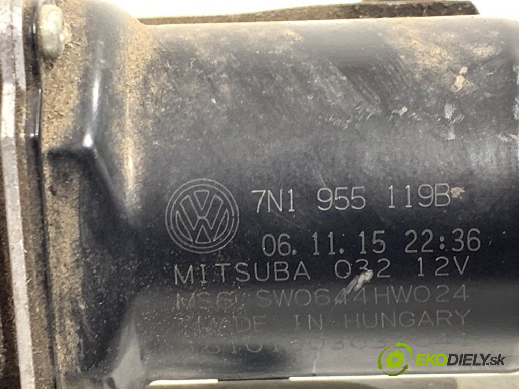 SEAT ALHAMBRA II nadwozie wielkoprzestrzenne (MPV) 2015 135 kW 2.0 TDI 1968 mechanismus stěračů přední část 7N1955023B (Motorek stěračů přední)