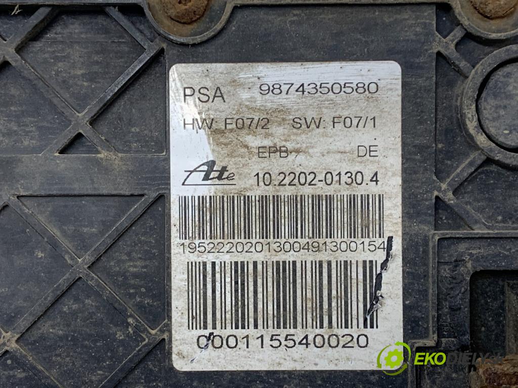 PEUGEOT 508 SW I Kombi 2011 150 kW 2.2 HDi 2179 BRZDA: ruční elektrický 9874350580 (Ruční brzda)