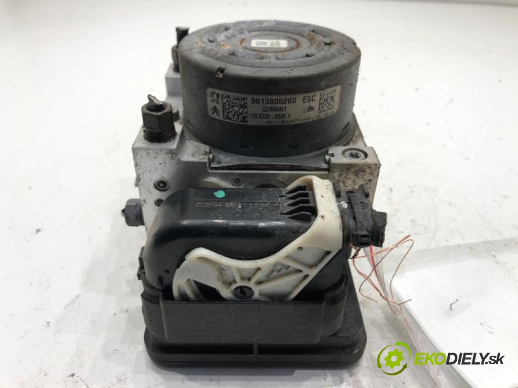 PEUGEOT 208 I liftback 2015 60 kW 1.2 VTI 82 1199 pumpa ABS 9813805280 (Pumpa ABS)