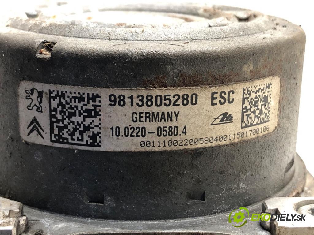 PEUGEOT 208 I liftback 2015 60 kW 1.2 VTI 82 1199 pumpa ABS 9813805280 (Pumpa ABS)