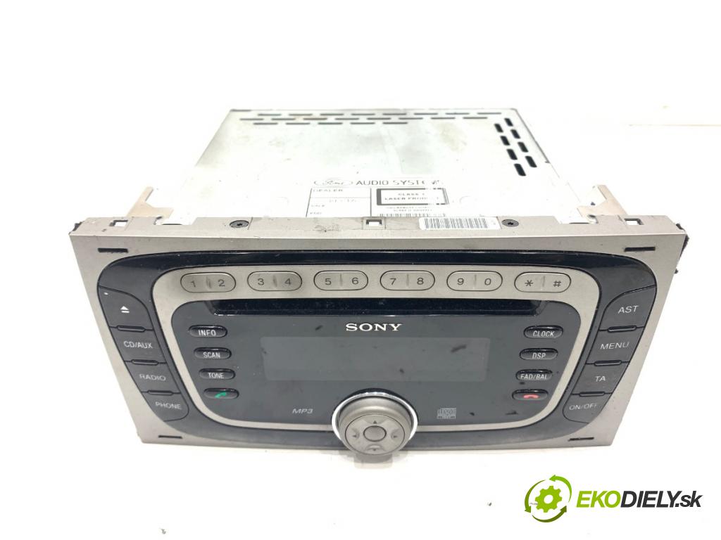 FORD KUGA I SUV 2012 120 kW 2.0 TDCi 4x4 1997 RADIO BV4T-18C939-AA (Audio zariadenie)
