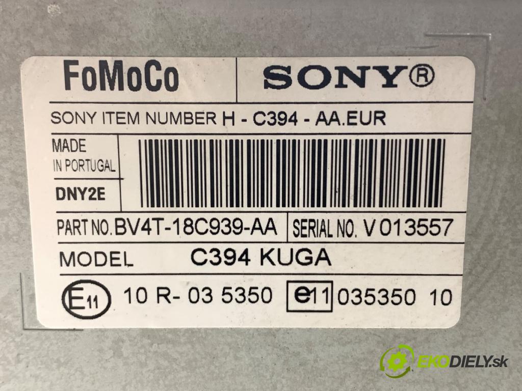 FORD KUGA I SUV 2012 120 kW 2.0 TDCi 4x4 1997 RADIO BV4T-18C939-AA (Audio zařízení)
