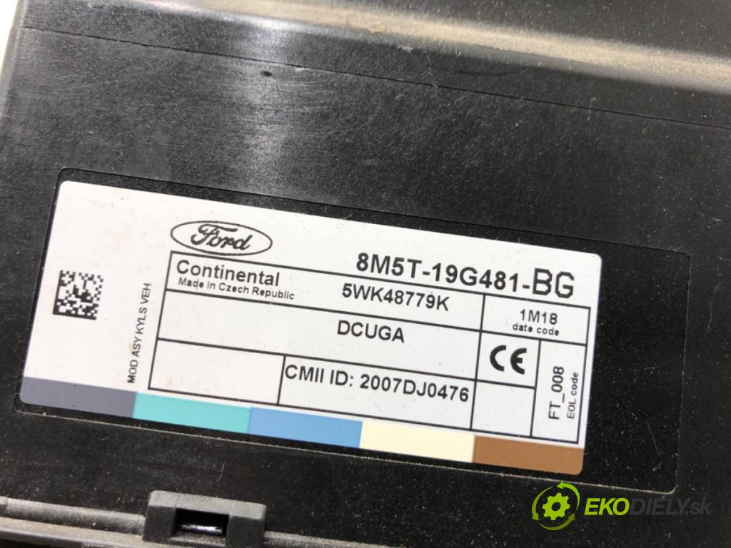 FORD KUGA I SUV 2012 120 kW 2.0 TDCi 4x4 1997 modul komfortu 8M5T-19G481-BG (Komfortní modul)