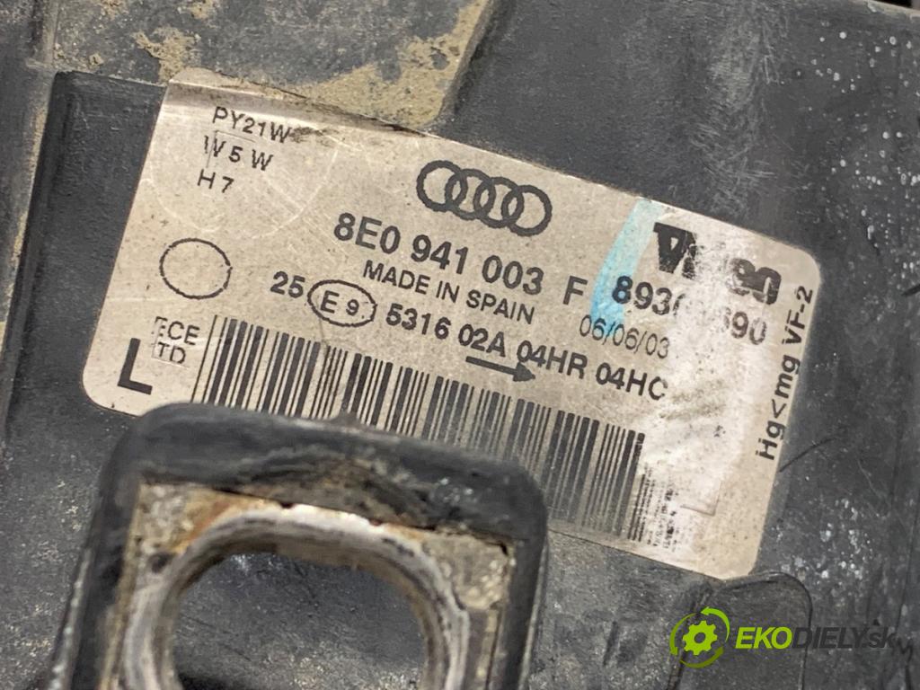 AUDI A4 B6 Kombi 2002 110 kW 1.8 T 1781 světlomet levý přední část 8E0941003F