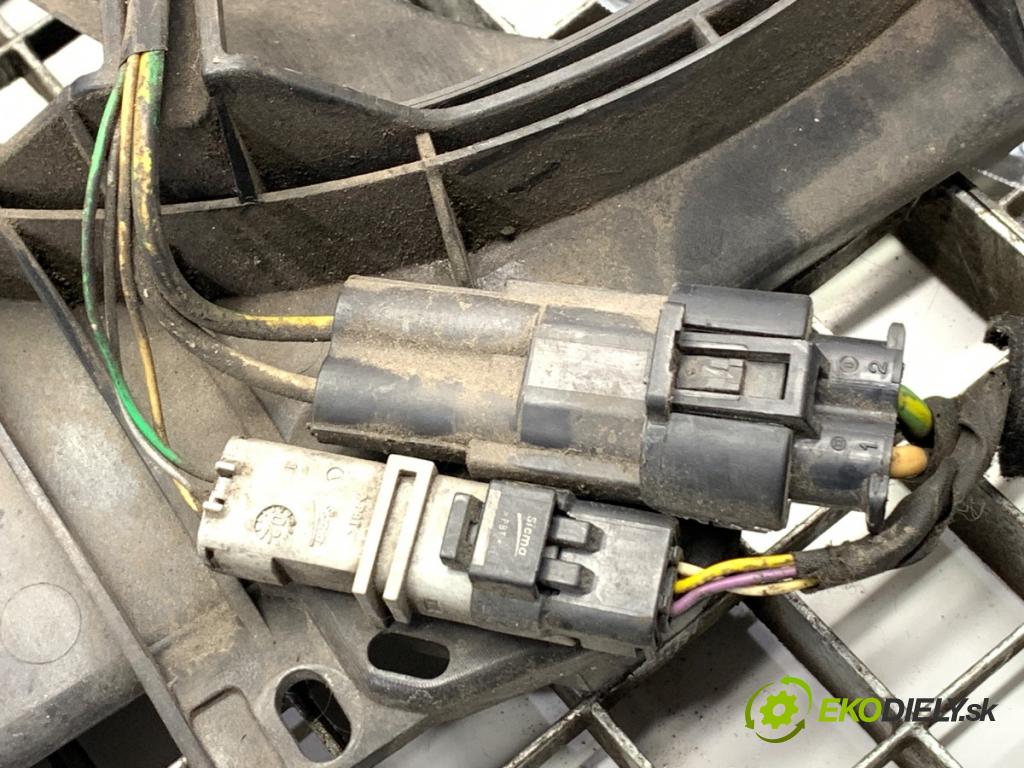 PEUGEOT 1007 liftback 2005 50 kW 1.4 HDi 1398 ventilátor chladiče  (Ventilátor)