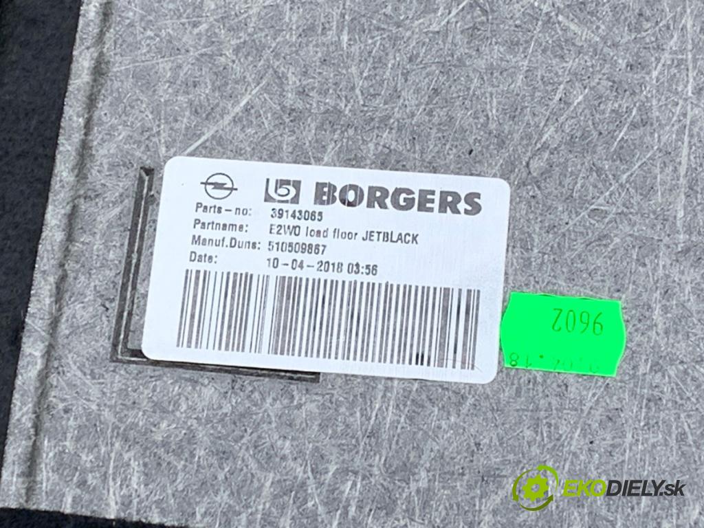 OPEL INSIGNIA B Kombi 2018 81 kW 1.6 CDTi (35) 1598 KRYTINA: kufra 39143065